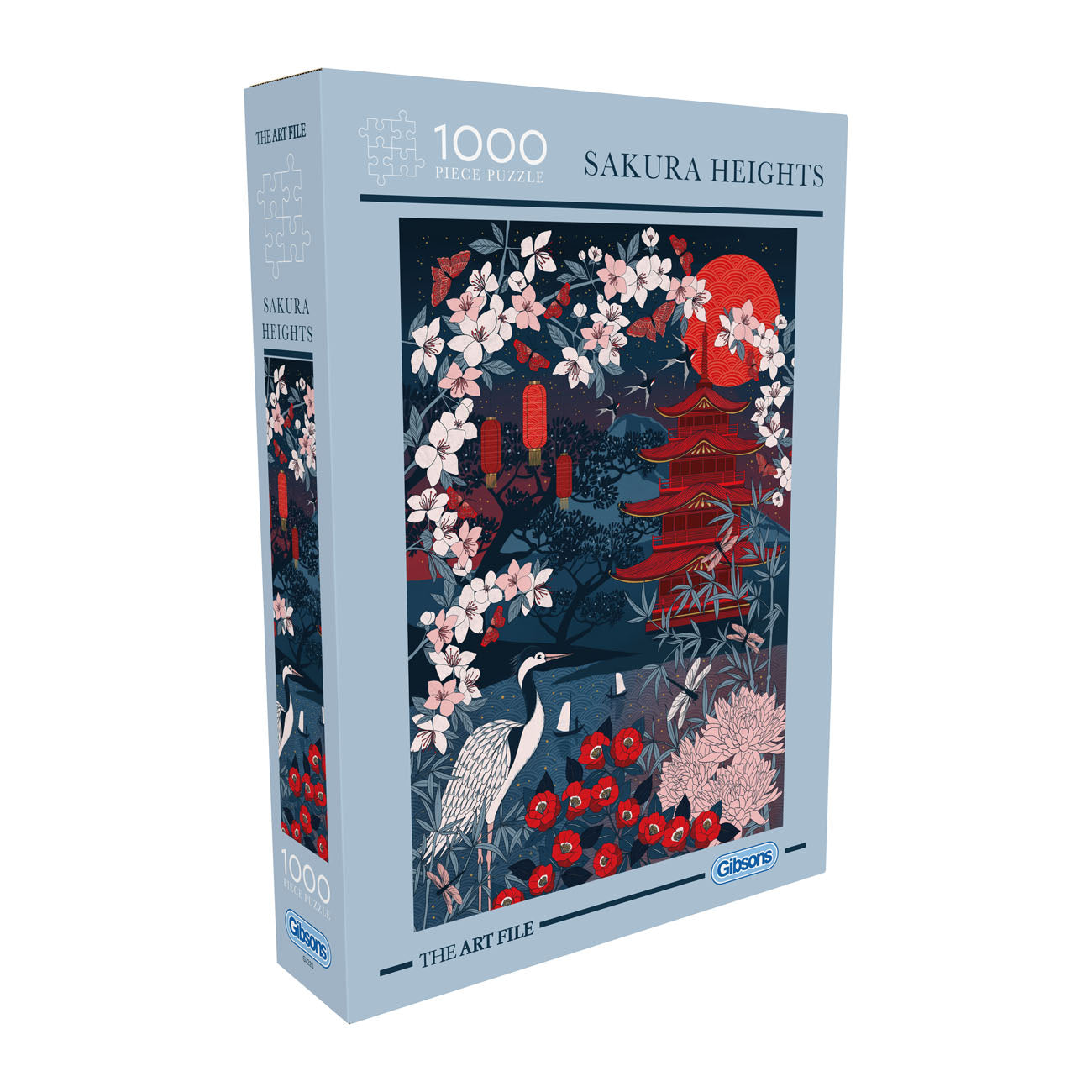 gibsons-sakura-heights-puzzle-1000-japan image 1