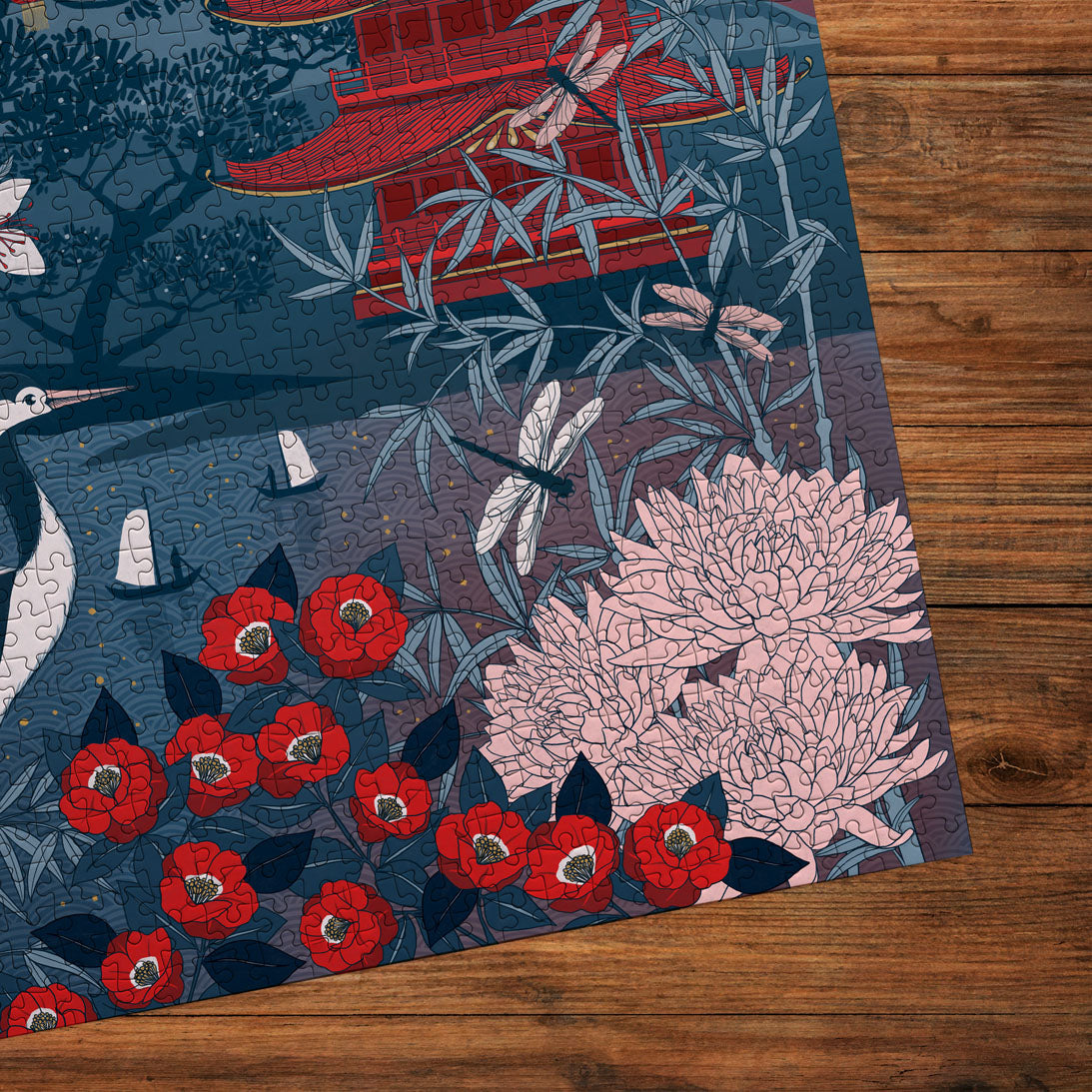 gibsons-sakura-heights-puzzle-1000-japan image 2