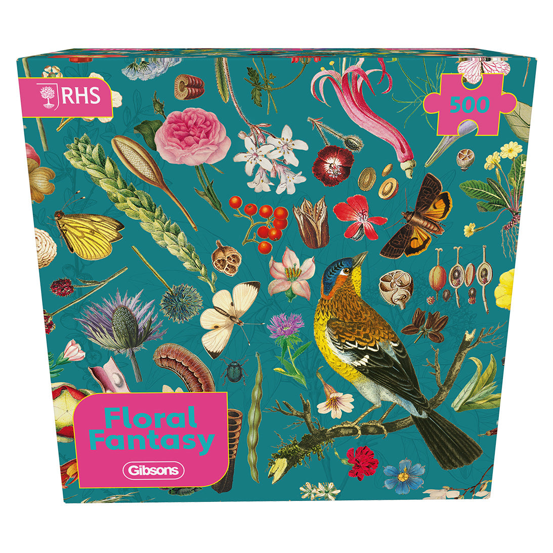 gibsons-rhs-floral-fantasy-puzzle-500-teile-blumen image 5
