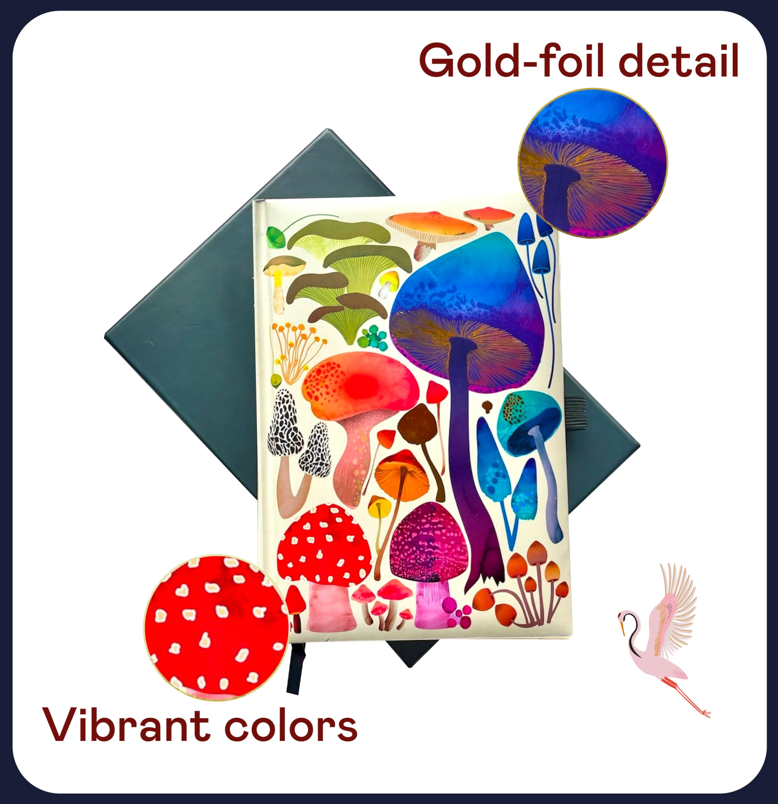 elena-essex-woodland-magic-notizbuch-a5-liniert-goldfolie image 7