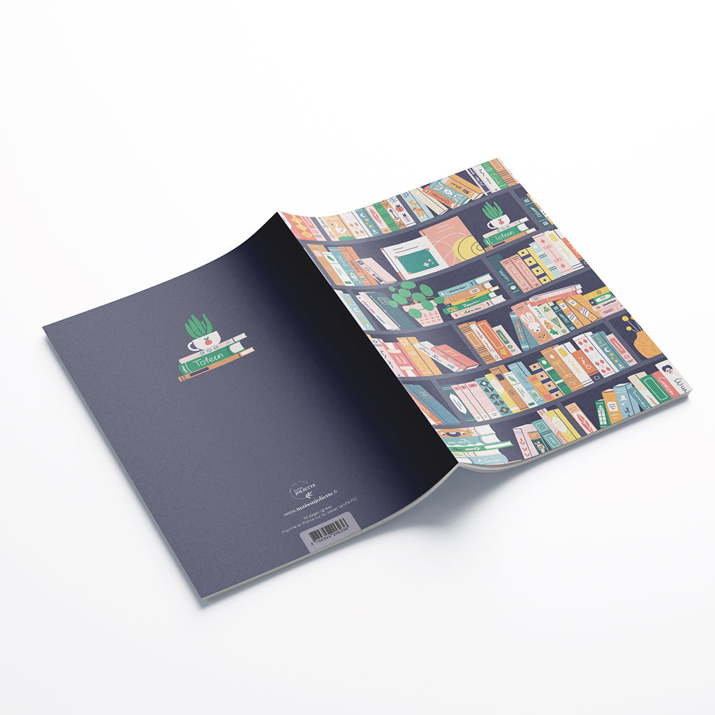 maison-joliette-book-lovers-notizbuch-a5-liniert-56-seiten image 2