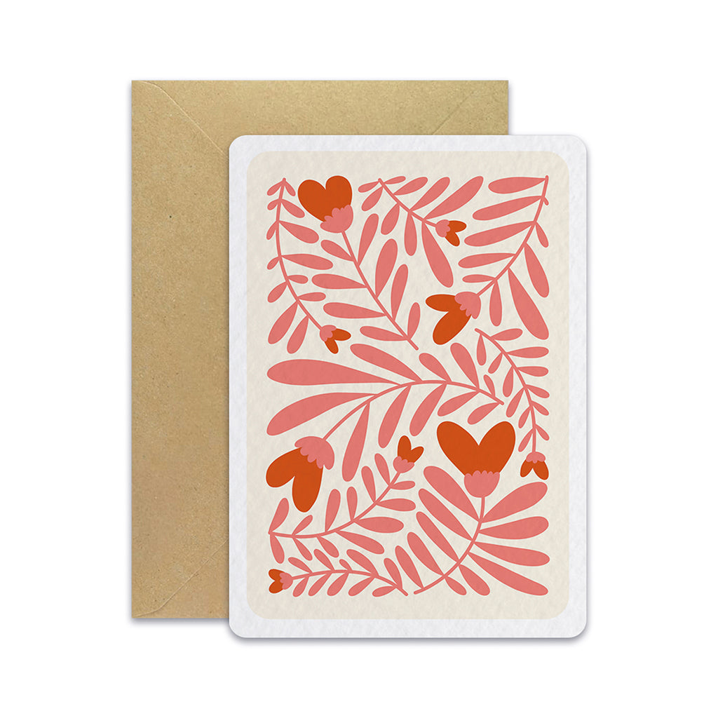 maison-joliette-cartes-postales-love-coeurs-roses-postkarte-a6 image 1