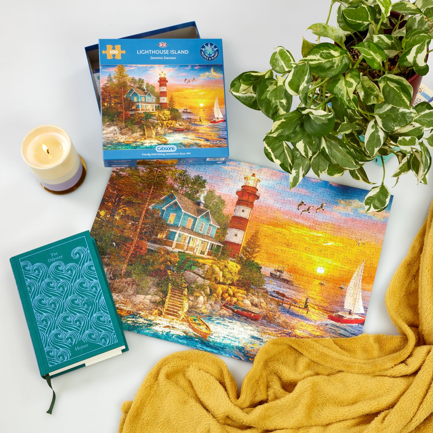 gibsons-lighthouse-island-puzzle-500-teile-leuchtturm image 4