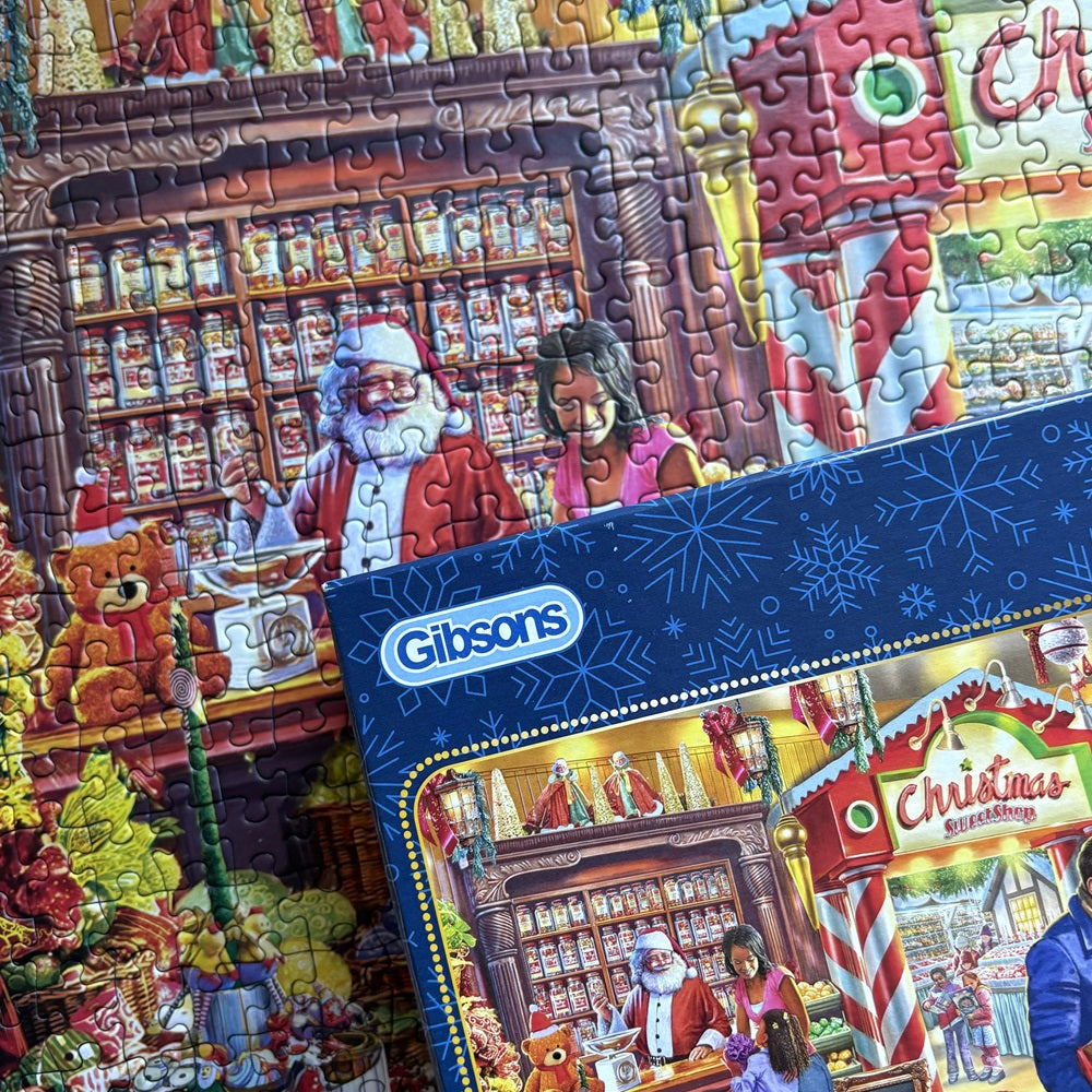 gibsons-santa-s-sweetshop-puzzle-1000-teile-weihnachten image 4