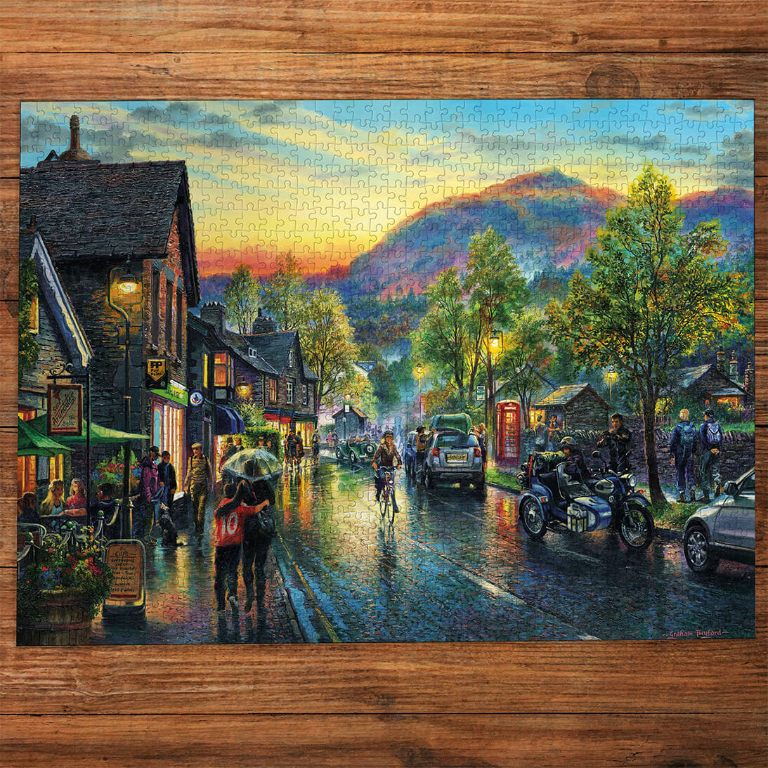 gibsons-grasmere-by-twilight-puzzle-1000-teile-landschaft image 2