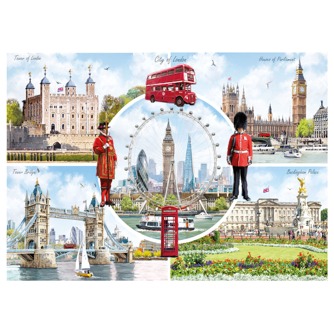 gibsons-a-look-at-london-1000-teile-puzzle-stadt image 8