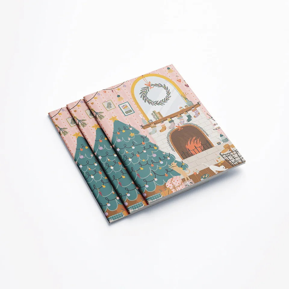 maison-joliette-au-coin-du-feu-notizbuch-a6-liniert image 1