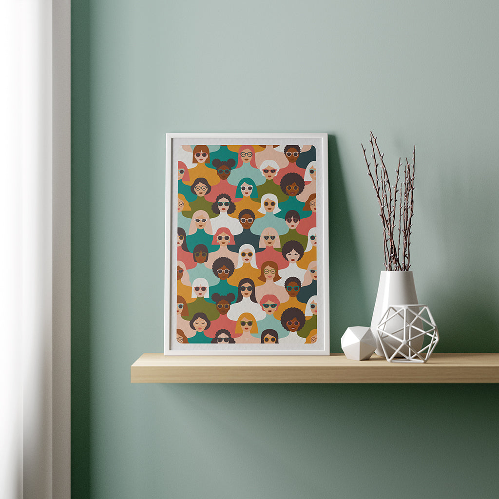 maison-joliette-affiches-mil-titude-poster-a4-mit-reliefstruktur image 3
