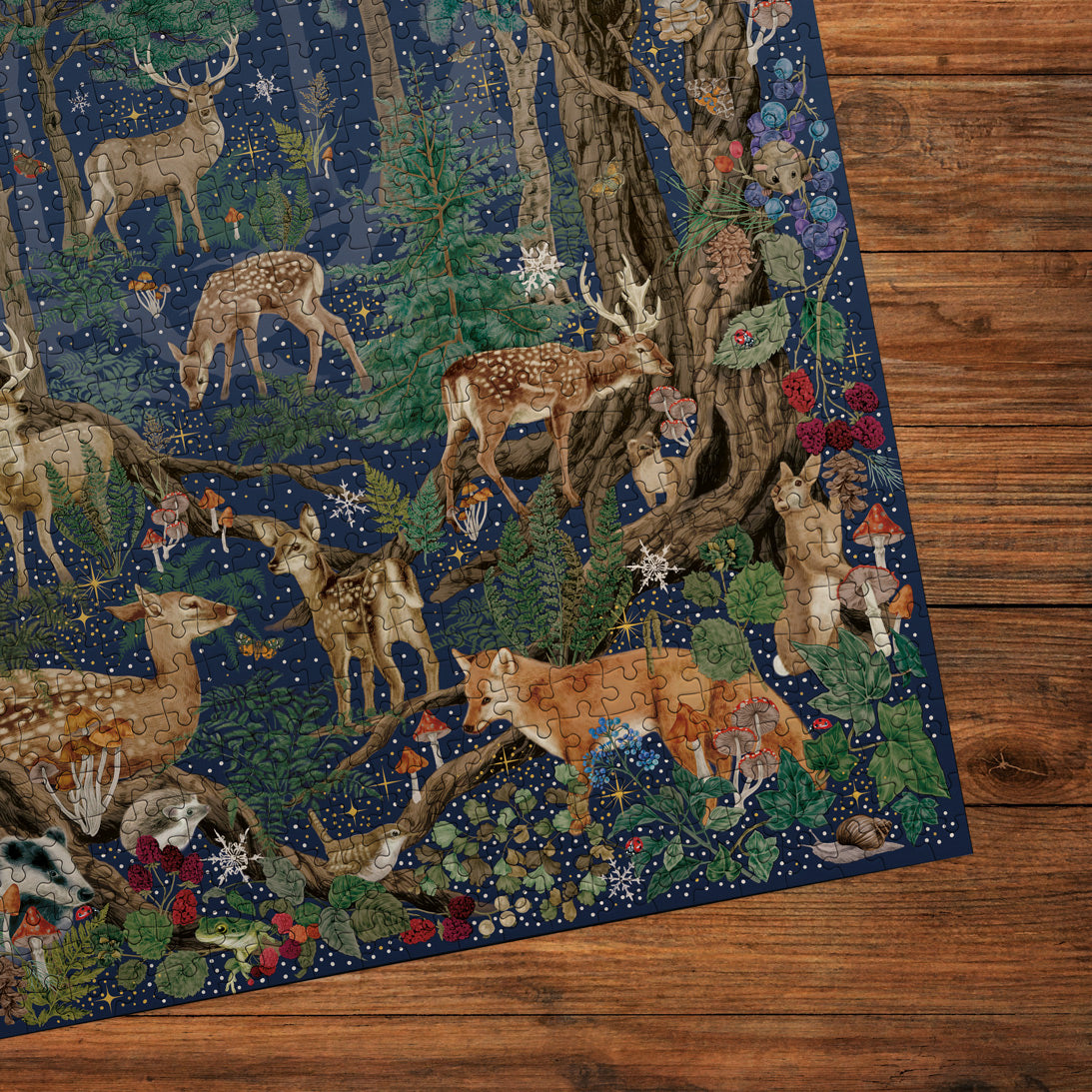 gibsons-into-the-forest-puzzle-1000-teile-waldtiere image 3