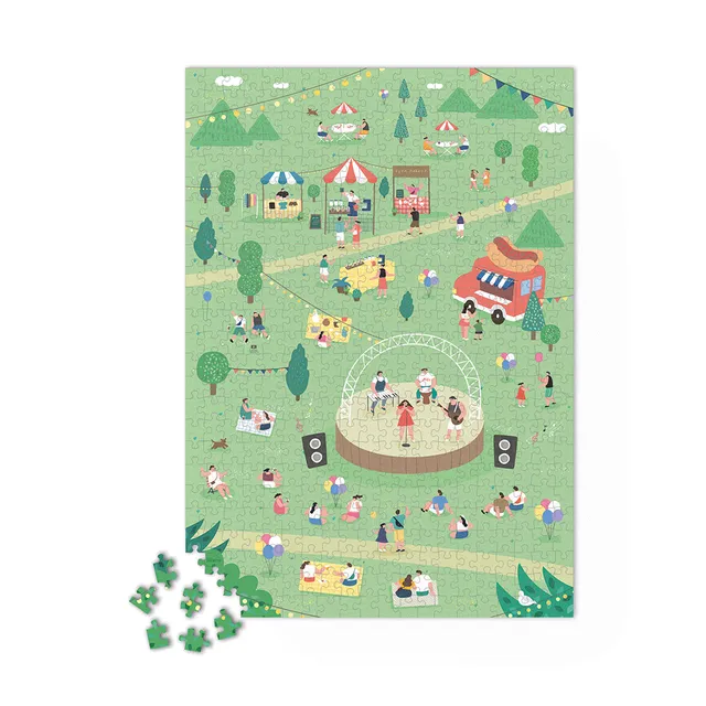 maison-joliette-puzzles-un-air-de-f-te-puzzle-500-teile-leicht image 1