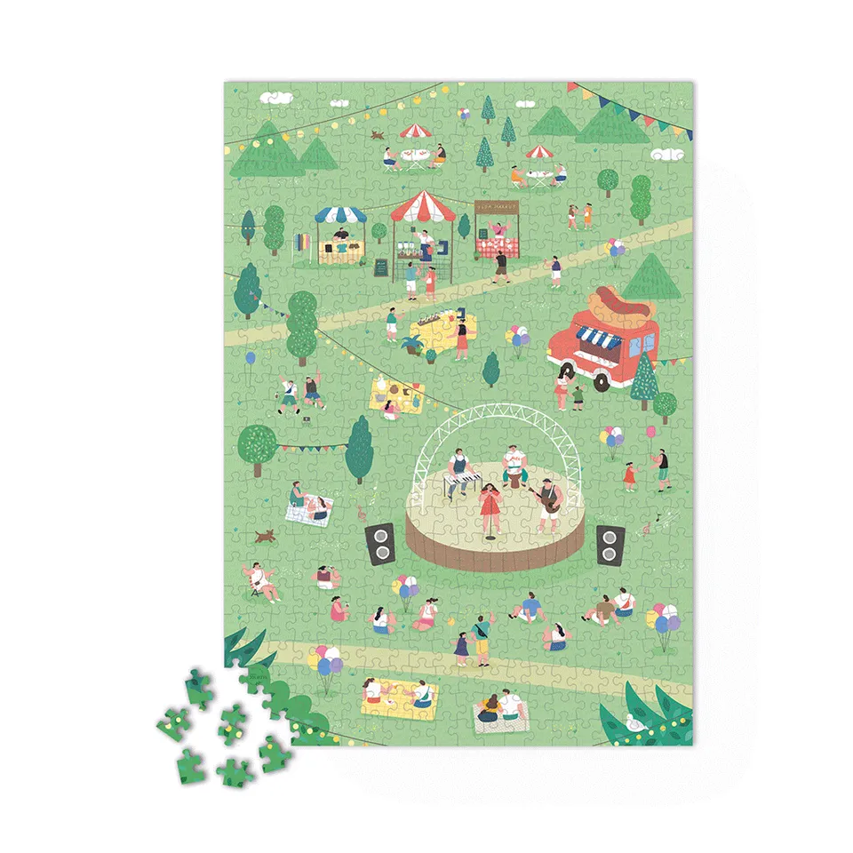 maison-joliette-puzzles-un-air-de-f-te-puzzle-500-teile-leicht image 1