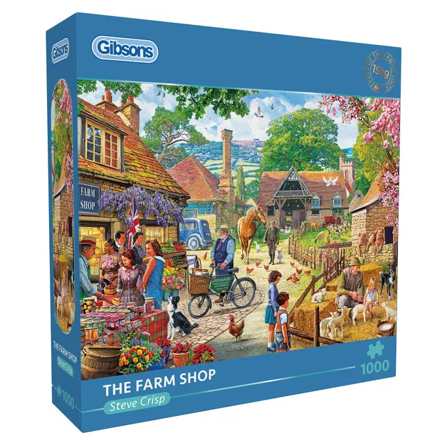gibsons-the-farm-shop-1000-teile-puzzle-hofladen image 1