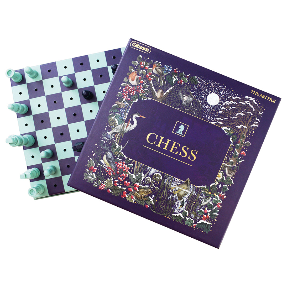 gibsons-the-art-file-chess-schachspiel-holz-reise image 4