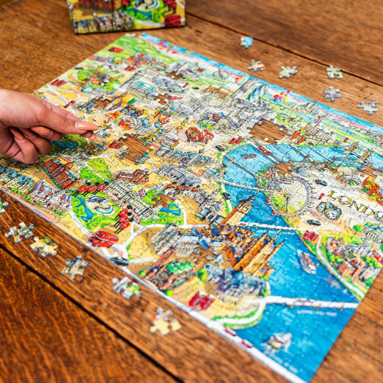 gibsons-london-landmarks-puzzle-500-teile-stadt image 3