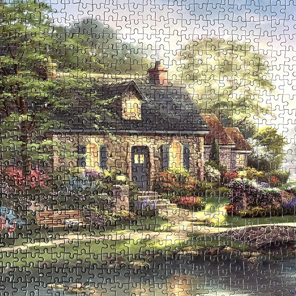 gibsons-stoney-creek-cottage-puzzle-1000-teile-kinkade image 2
