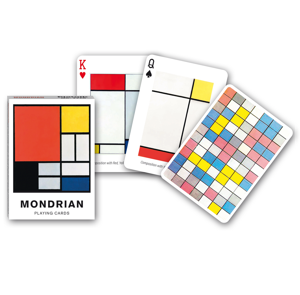 gibsons-mondrian-spielkarten-playing-cards-55-karten image 1