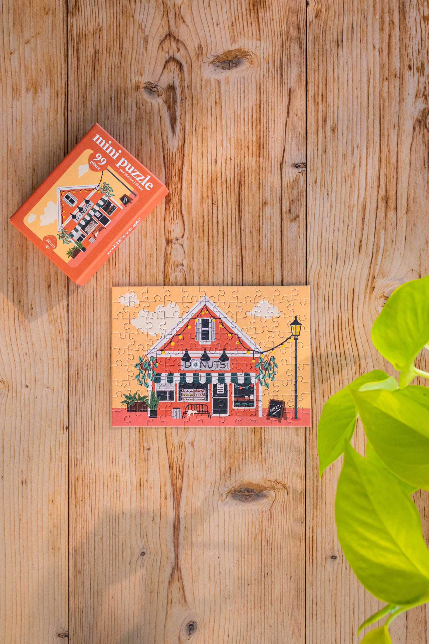maison-joliette-puzzles-mini-puzzle-99-donuts-puzzle-99-teile image 4