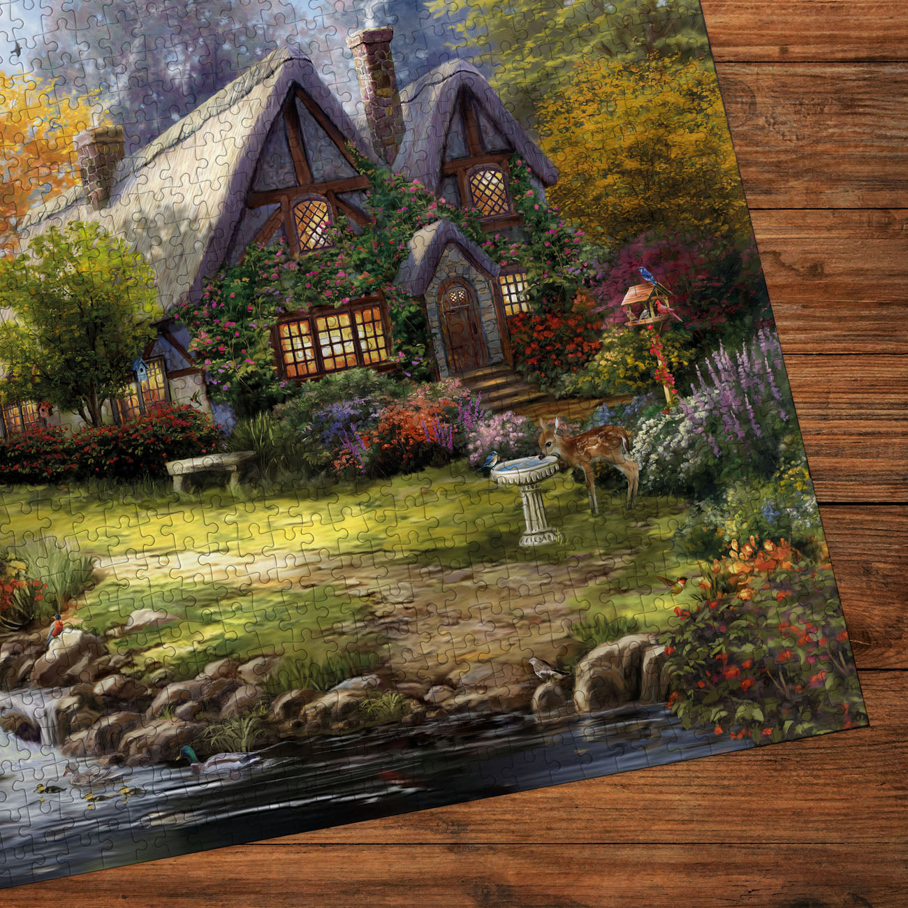 gibsons-birdsong-cottage-1000-teile-puzzle-cottage image 3