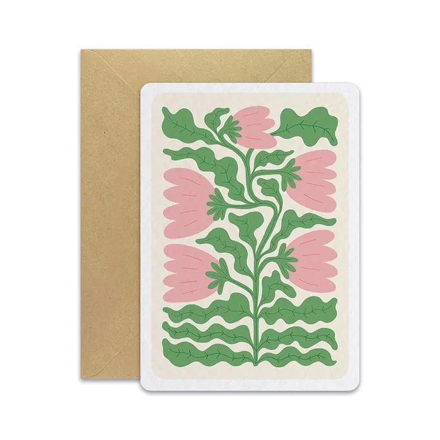 maison-joliette-tropical-exotique-postkarte-mit-umschlag-300-g image 1