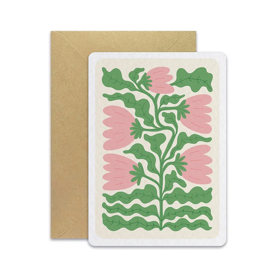 maison-joliette-tropical-exotique-postkarte-mit-umschlag-300-g image 1
