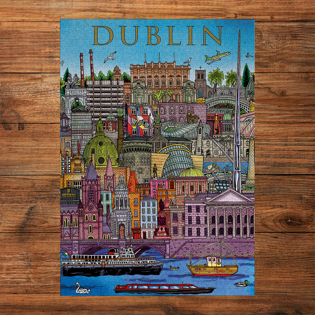 gibsons-dublin-cityscape-puzzle-500-teile-irland image 3