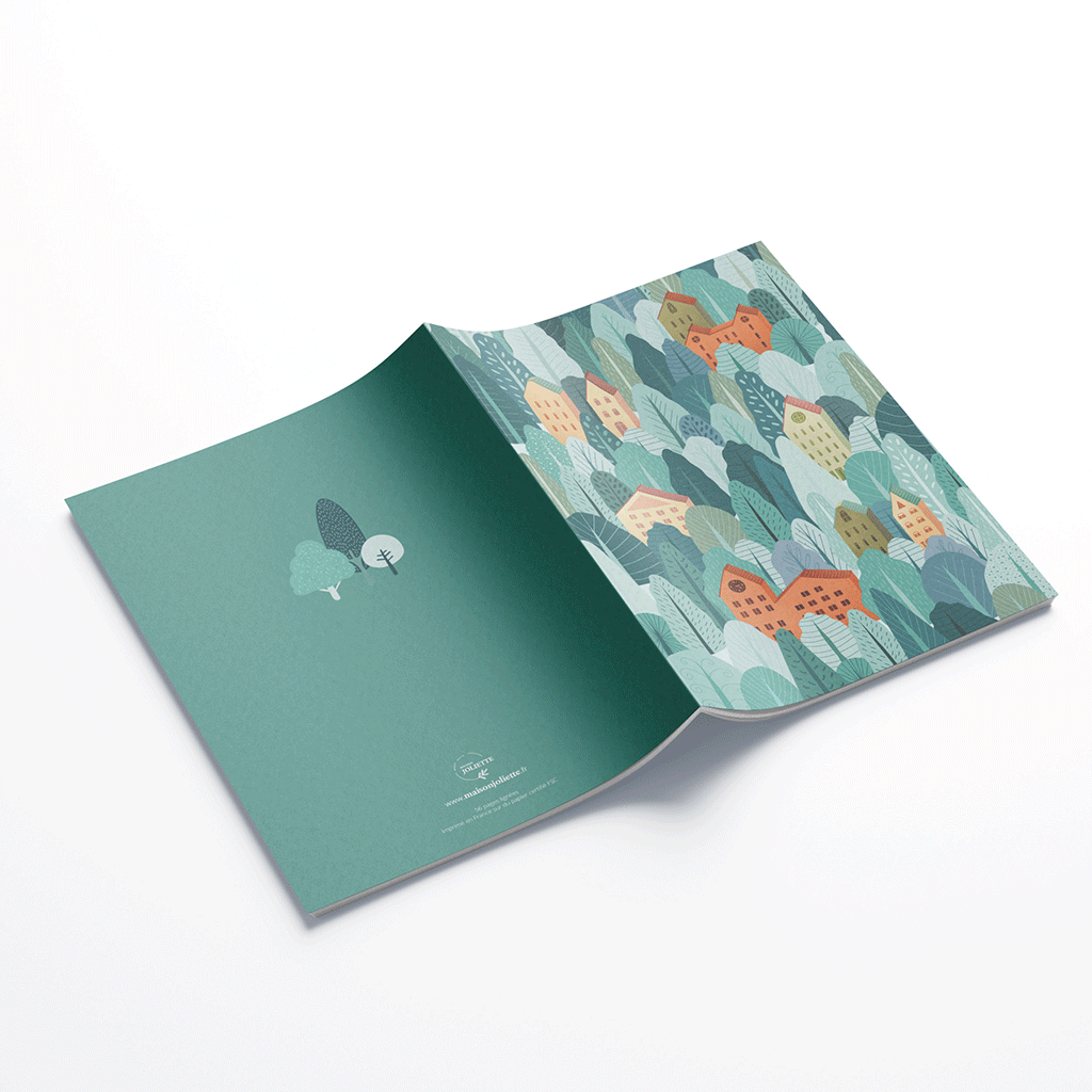 maison-joliette-cahier-a5-notizbuch-du-vent-dans-les-cimes-liniert image 2