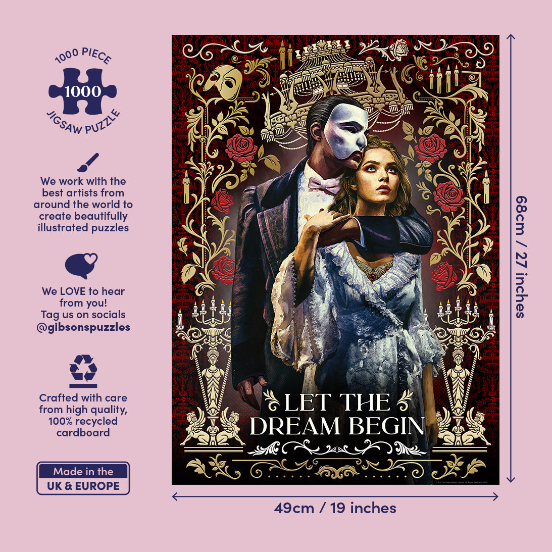 gibsons-phantom-of-the-opera-puzzle-1000-teile-musical image 4