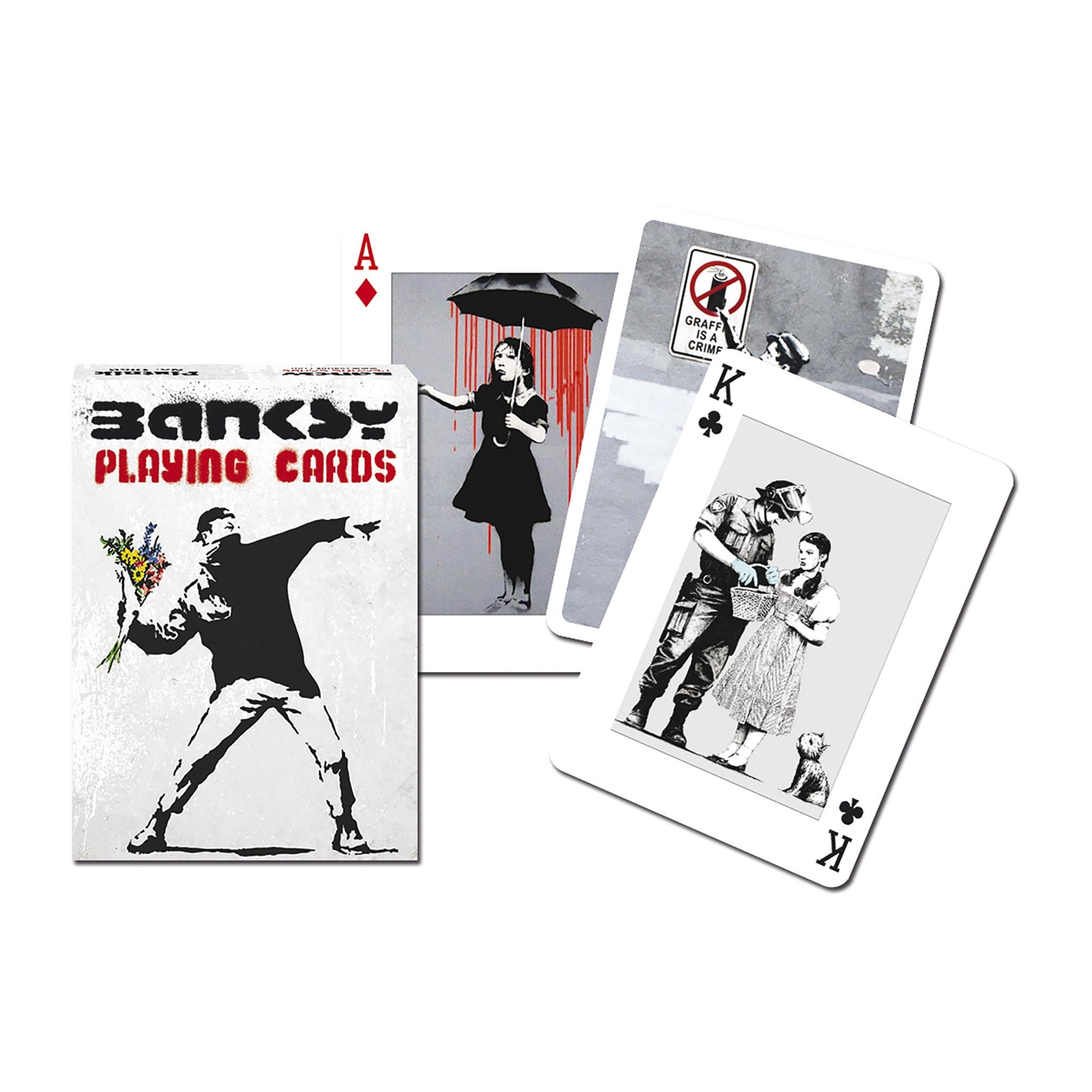 gibsons-banksy-spielkarten-street-art-kartenspiel-55-karten image 1