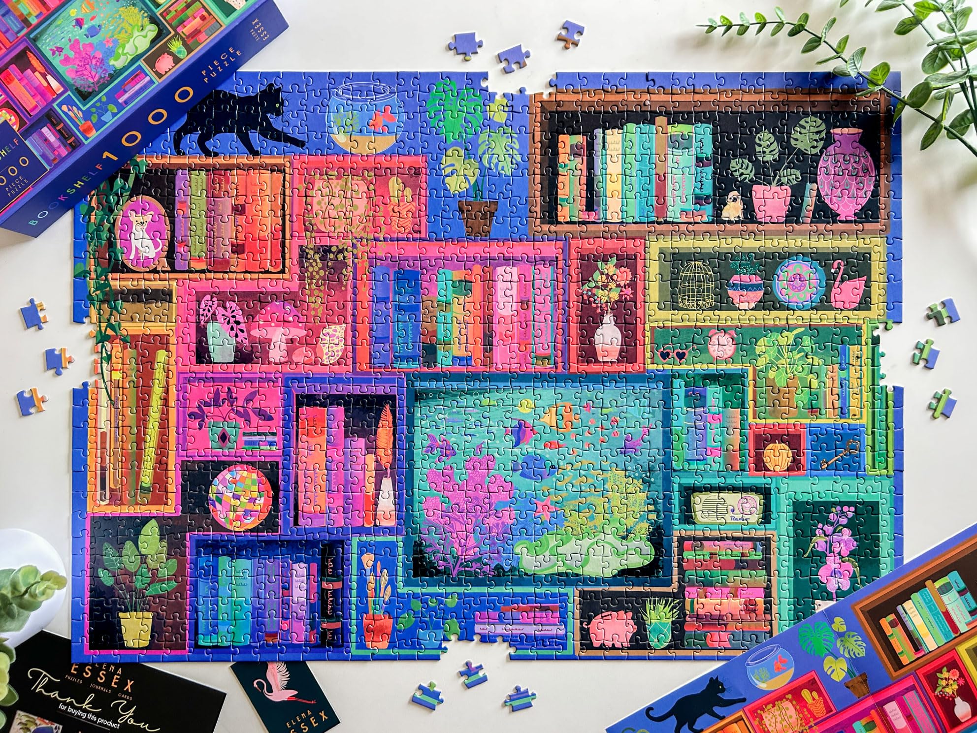 elena-essex-bookshelf-puzzle-1000-teile-b-cher-69-8x50-cm image 2
