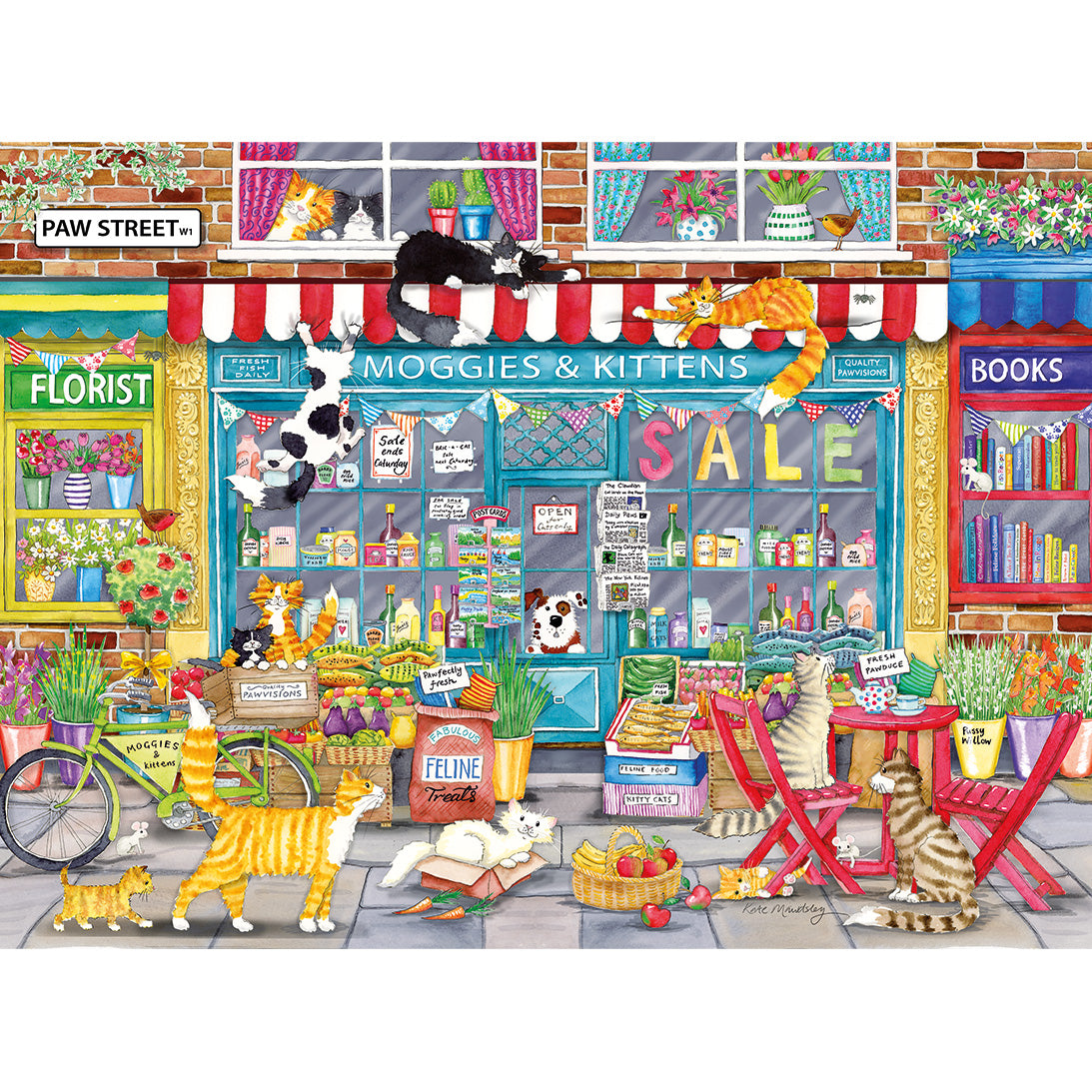 gibsons-moggies-kittens-puzzle-1000-teile-katzenmotiv image 7