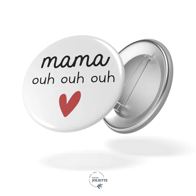 maison-joliette-badges-love-mama-anstecker-32-mm image 1