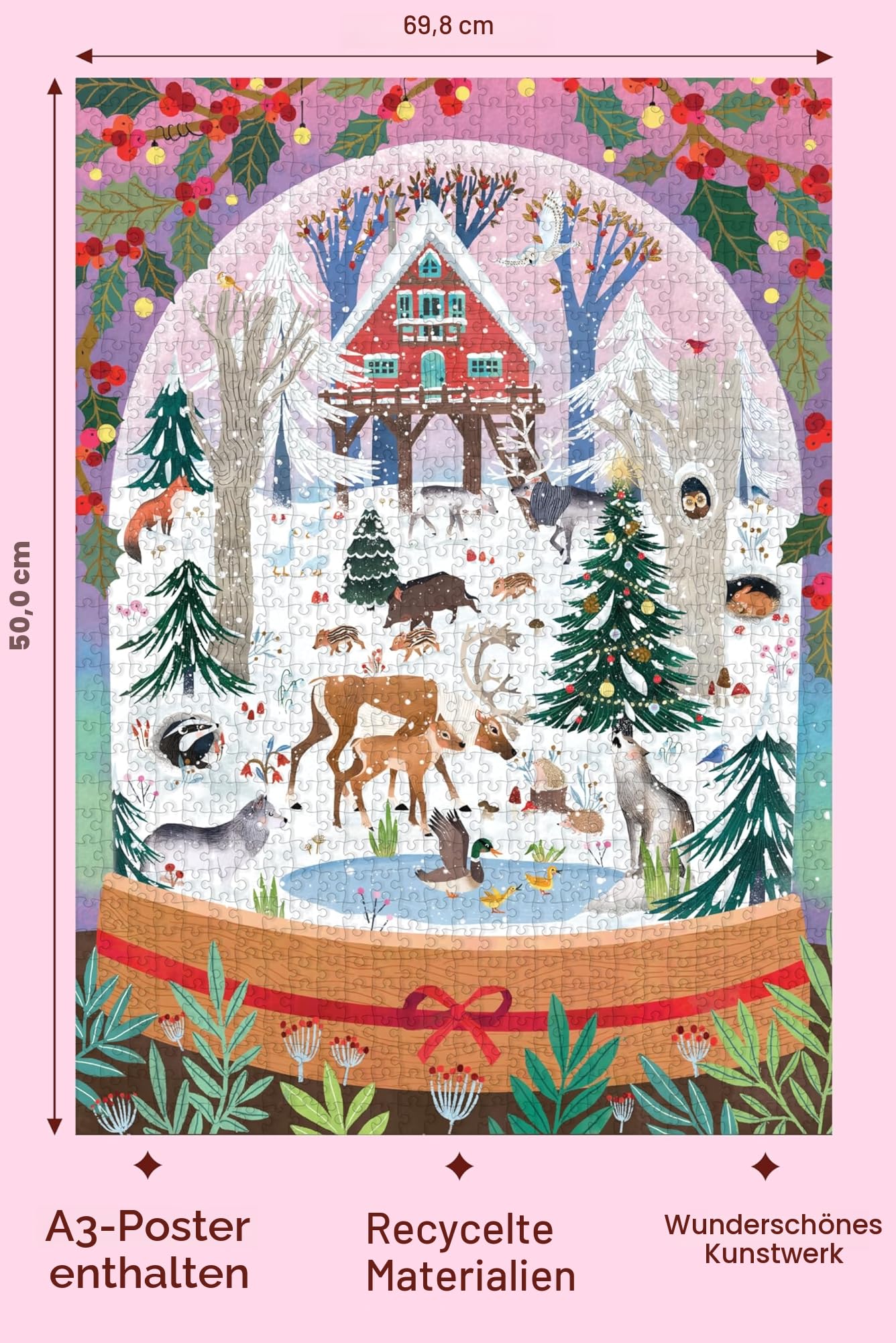 elena-essex-snowglobe-puzzle-1000-teile-weihnachten-70x50 image 3