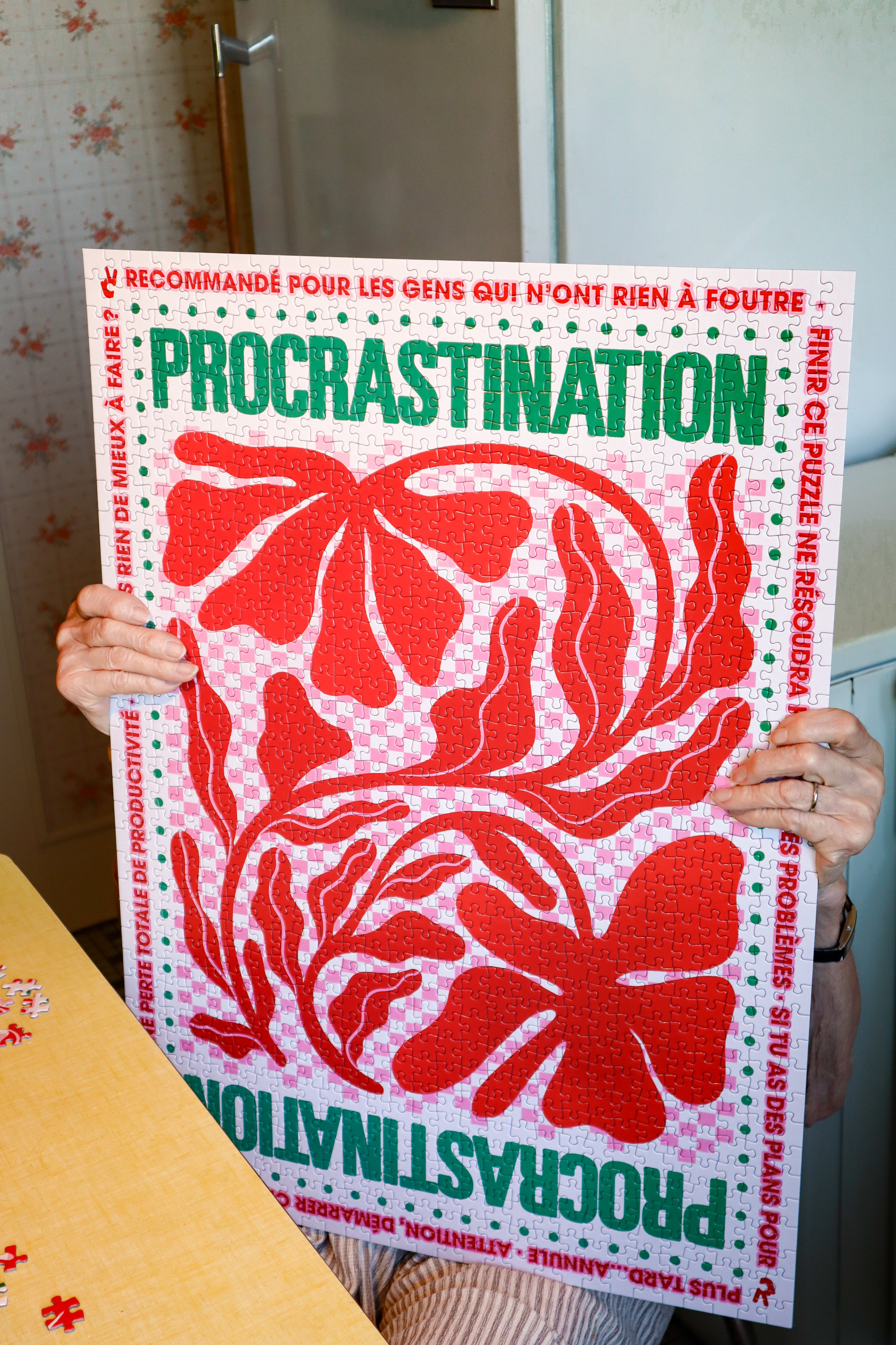 piece-love-procrastination-puzzle-1000-teile-68x49-cm image 2