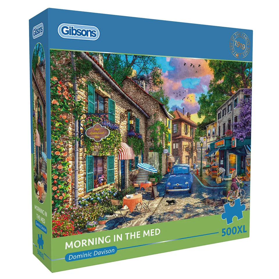 gibsons-morning-in-the-med-puzzle-500-xl-teile-mittelmeer image 1