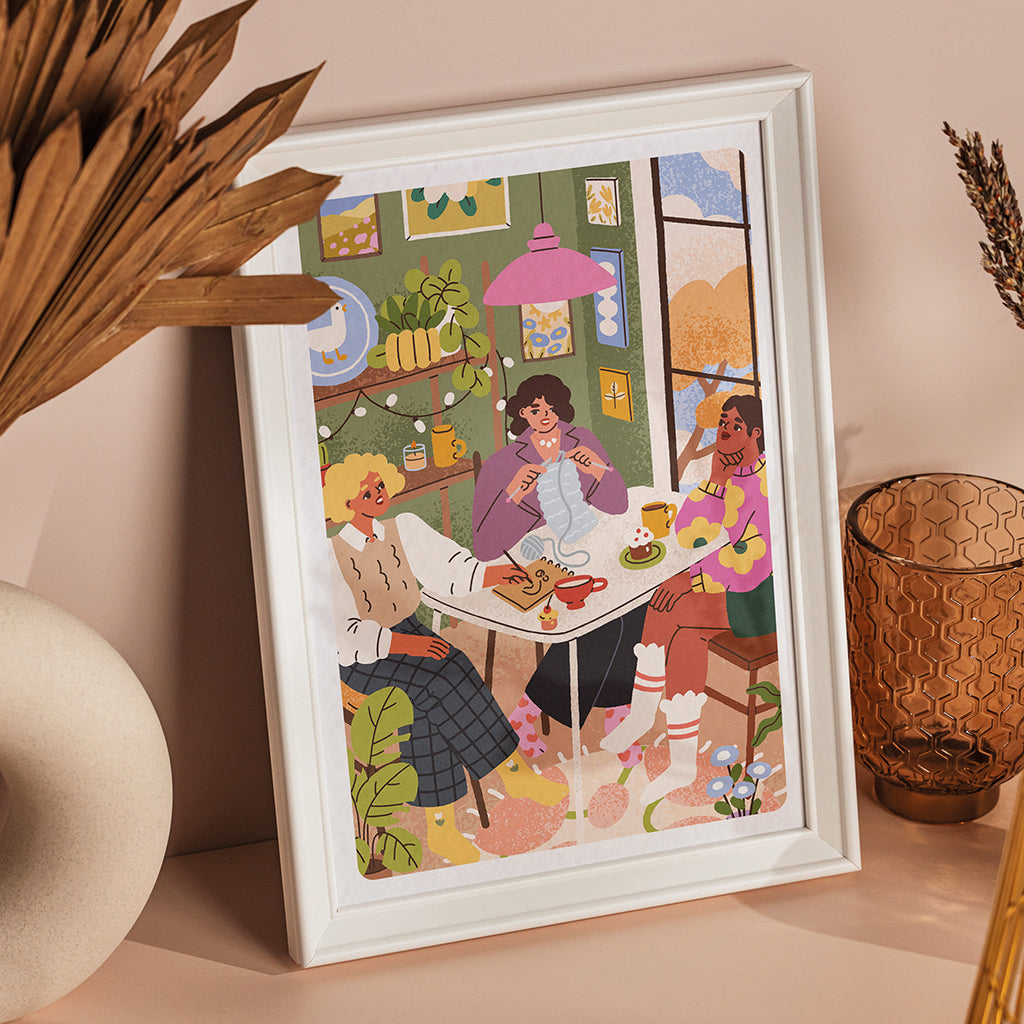 maison-joliette-affiches-les-copines-poster-a4-21x29-7-cm image 2