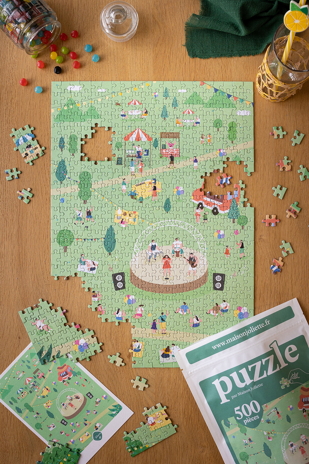 maison-joliette-puzzles-un-air-de-f-te-puzzle-500-teile-leicht image 3