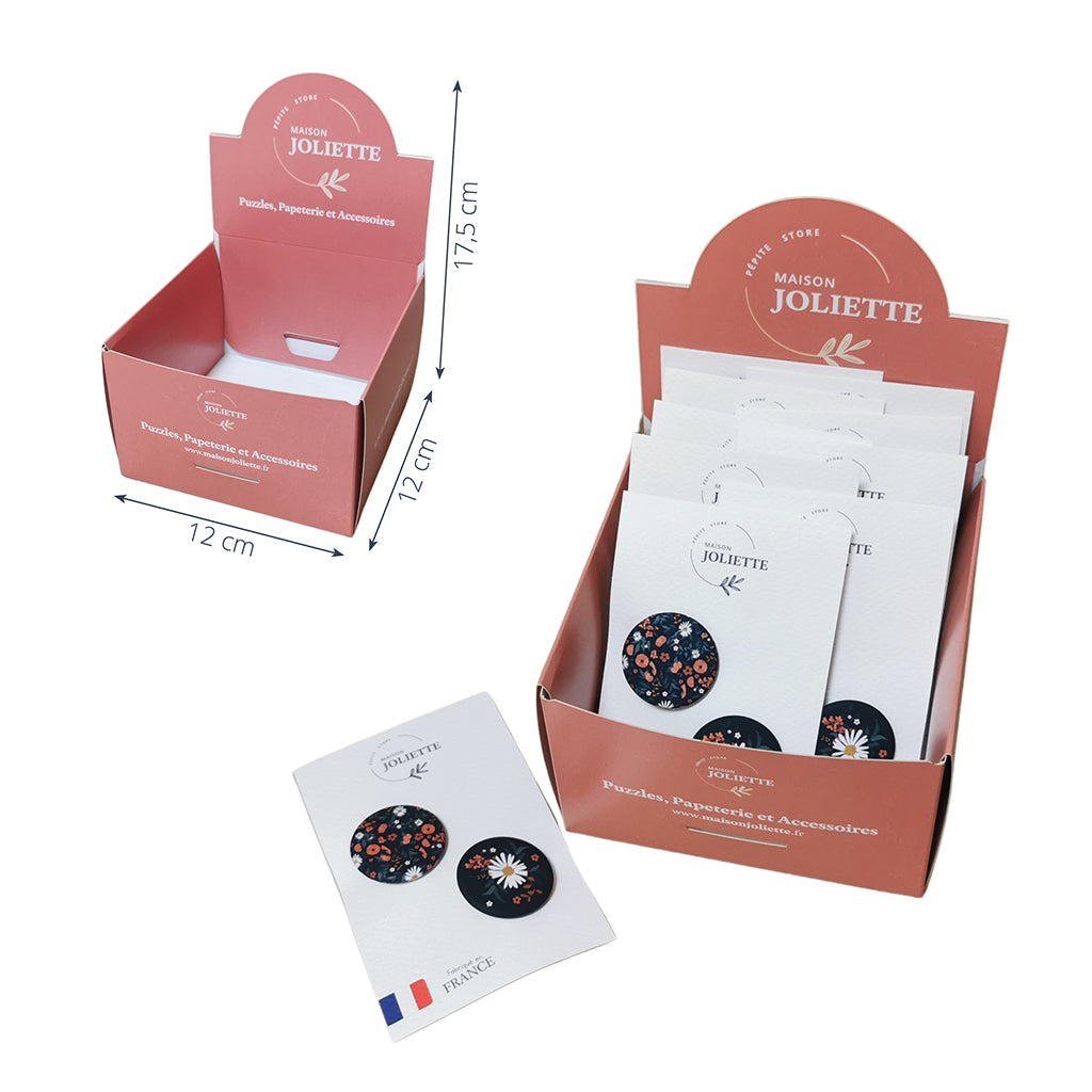 maison-joliette-pr-sentoir-badge-display-2er-set-thekenaufsteller image 1
