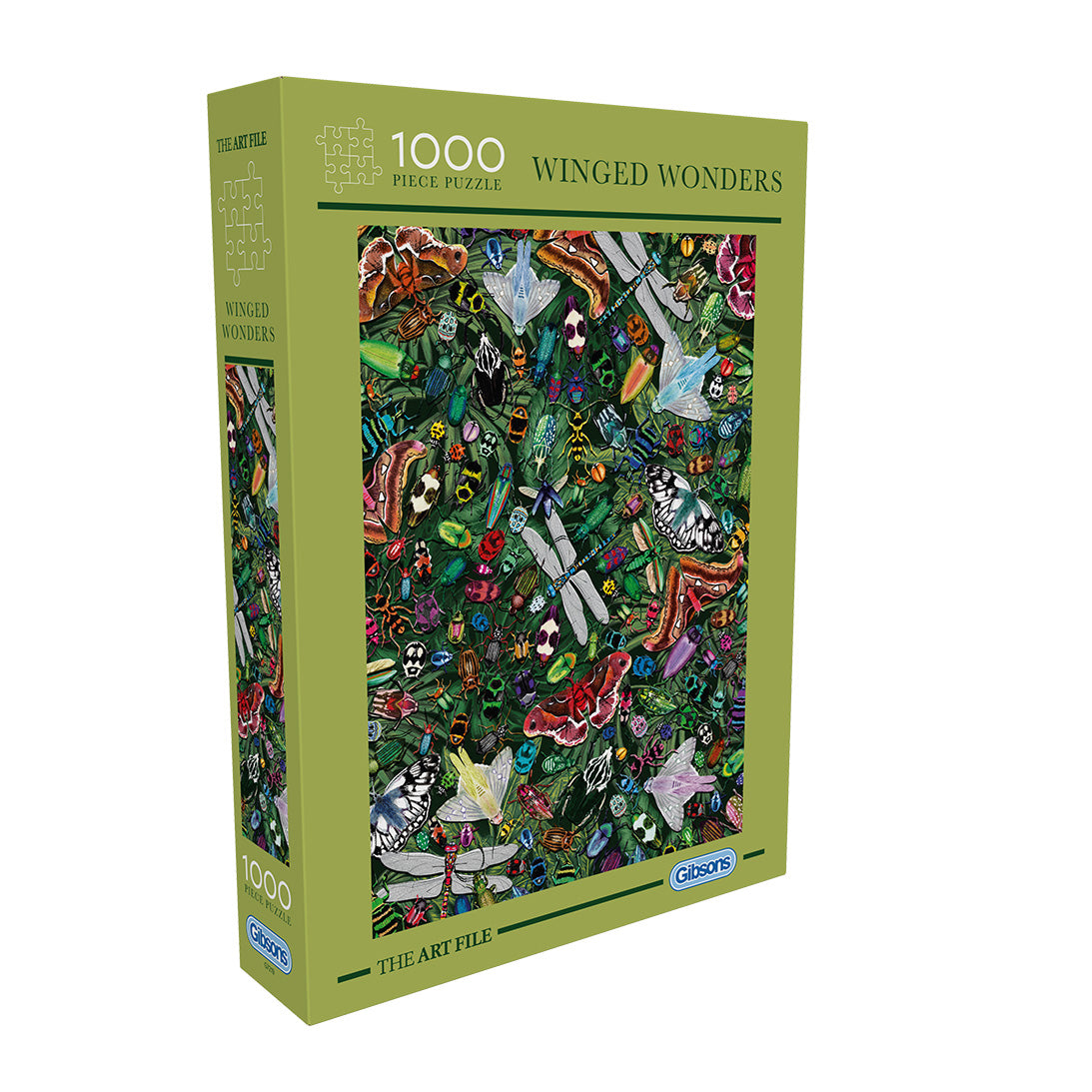 gibsons-winged-wonders-puzzle-1000-teile-schmetterlinge image 1