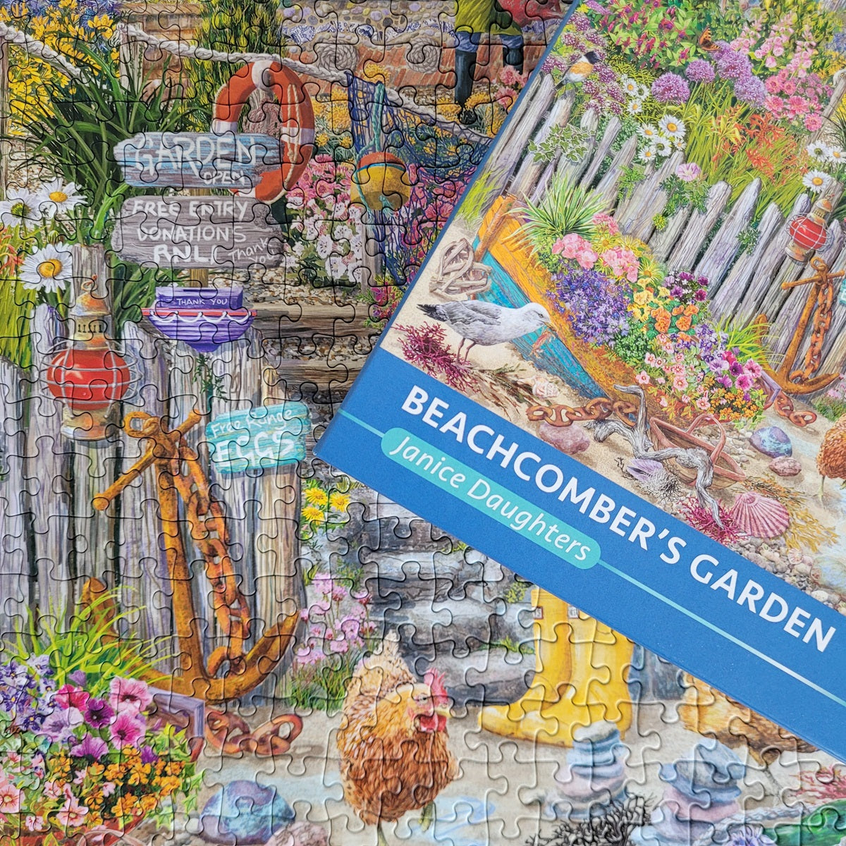 gibsons-beachcombers-garden-puzzle-1000-teile-garten image 2