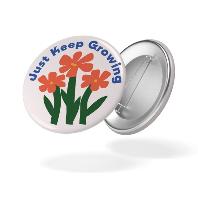 maison-joliette-spring-just-keep-growing-button-32-mm image 1