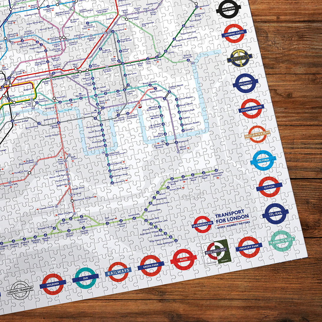 gibsons-tfl-london-tube-map-puzzle-1000-teile-karte image 8
