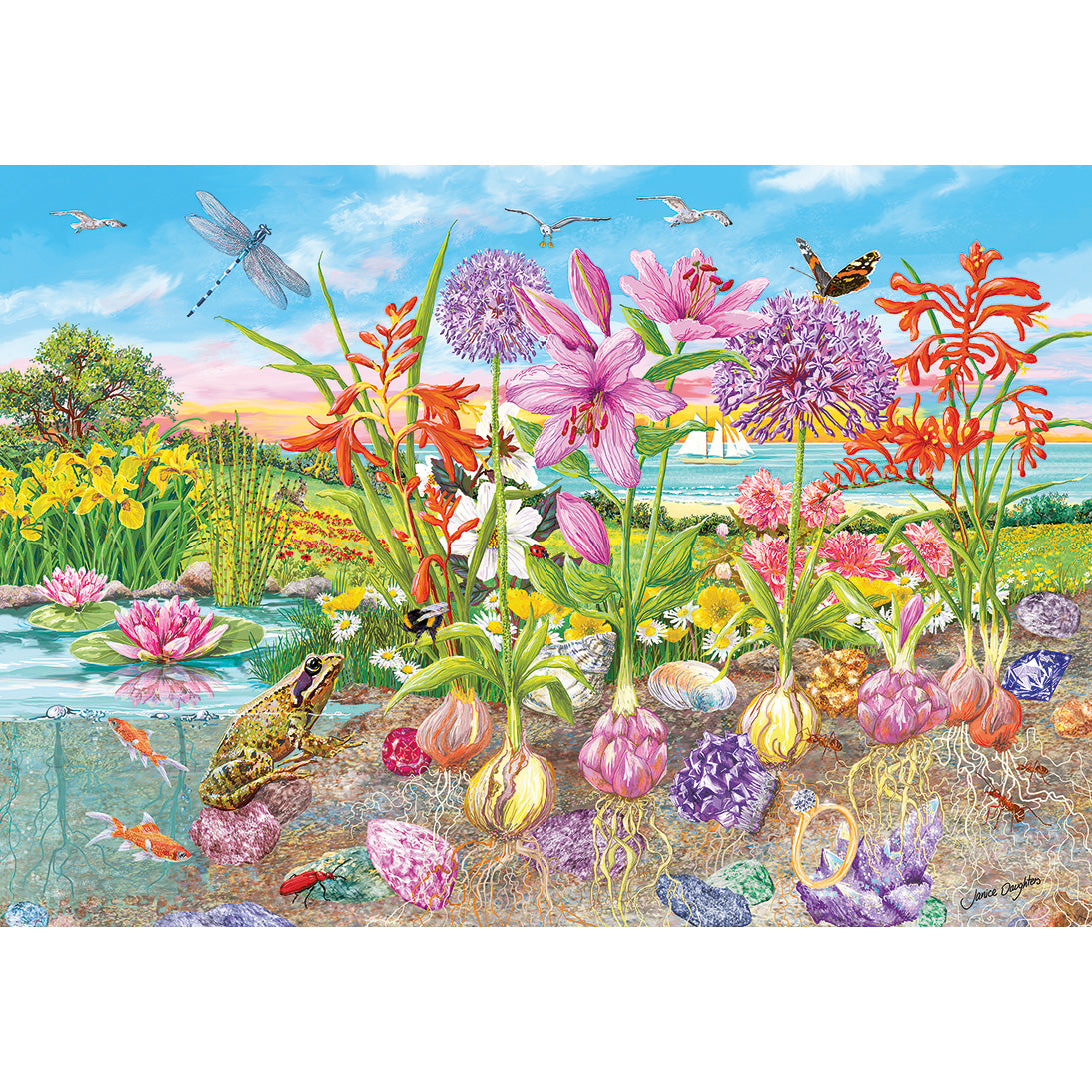 gibsons-roots-and-shoots-puzzle-4x500-garten image 3