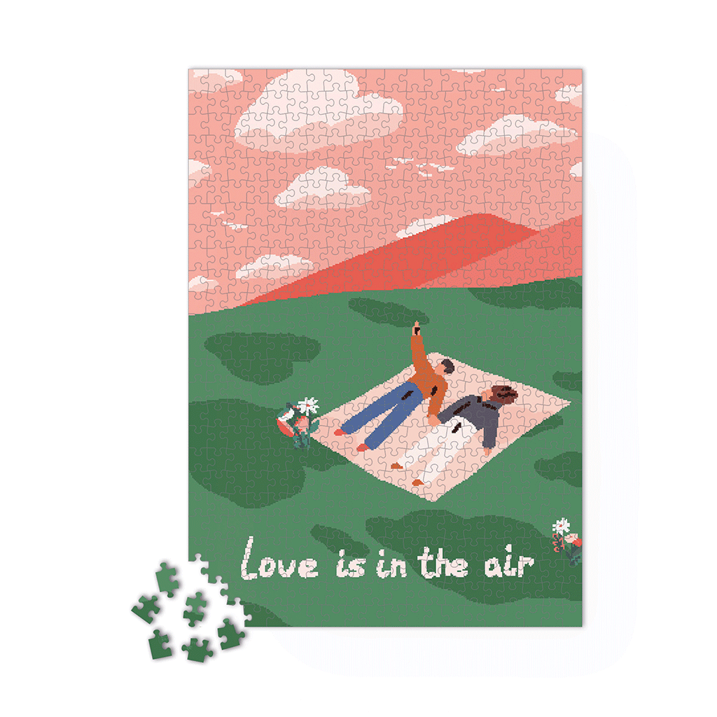 maison-joliette-puzzles-love-is-in-the-air-puzzle-500-teile image 1
