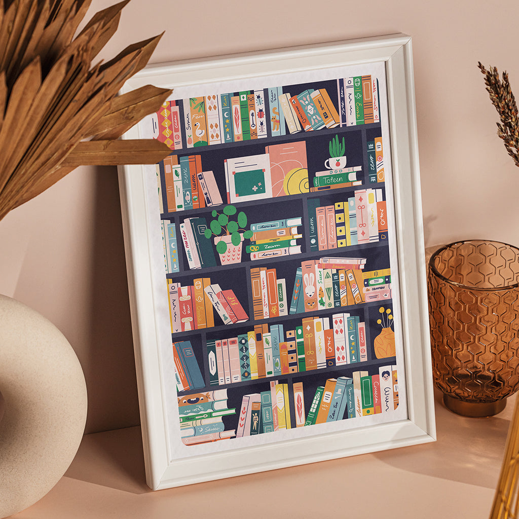 maison-joliette-book-lovers-poster-a4-21x29-7-cm-250g image 2