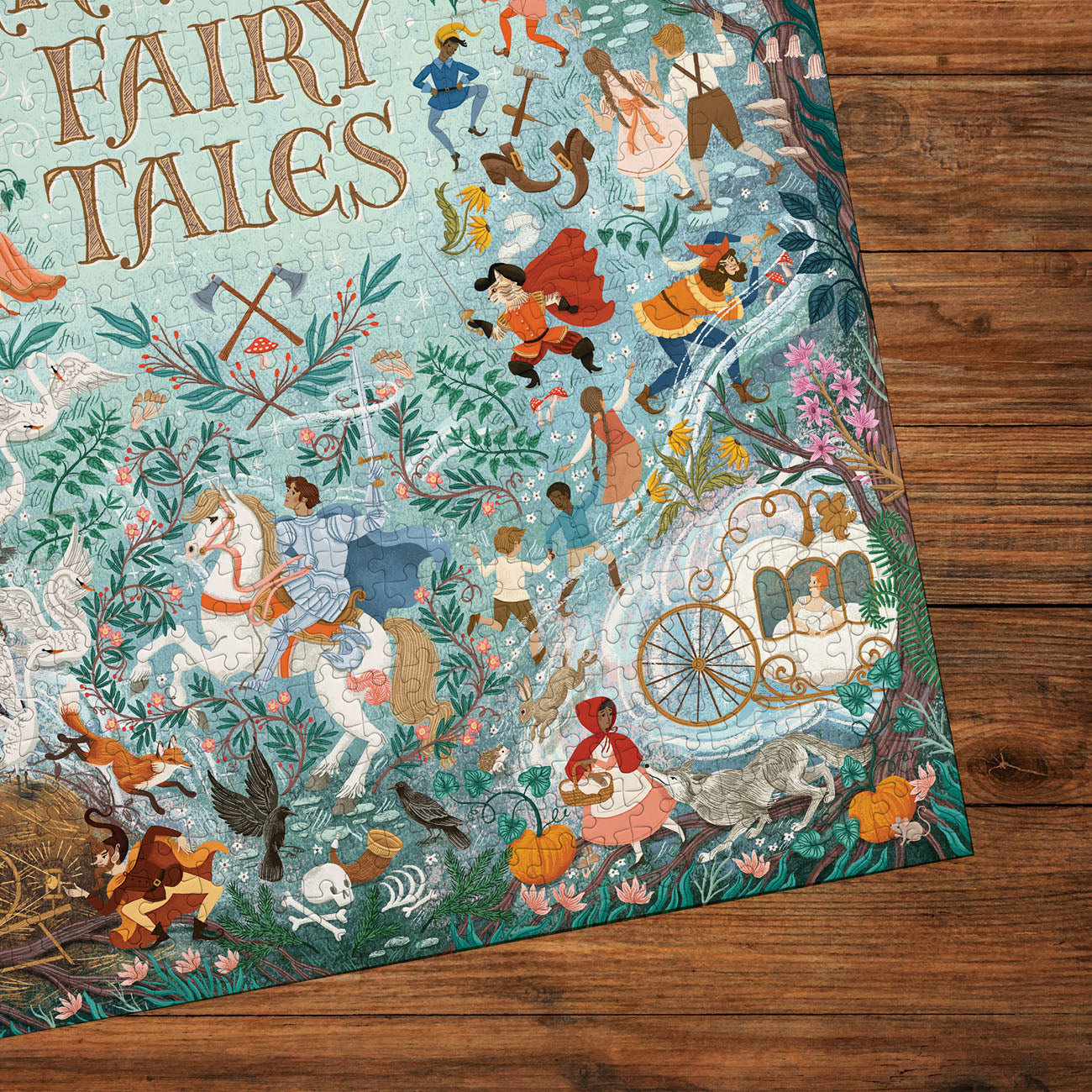 gibsons-stories-unbound-grimm-s-fairytales-puzzle-1000t-gold image 2