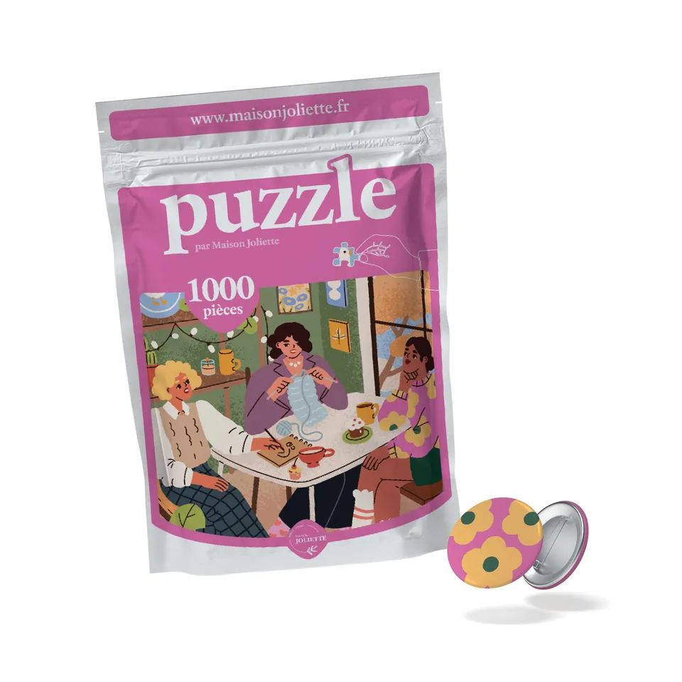 maison-joliette-les-p-tis-packs-puzzle-les-copines-1000-teile image 1
