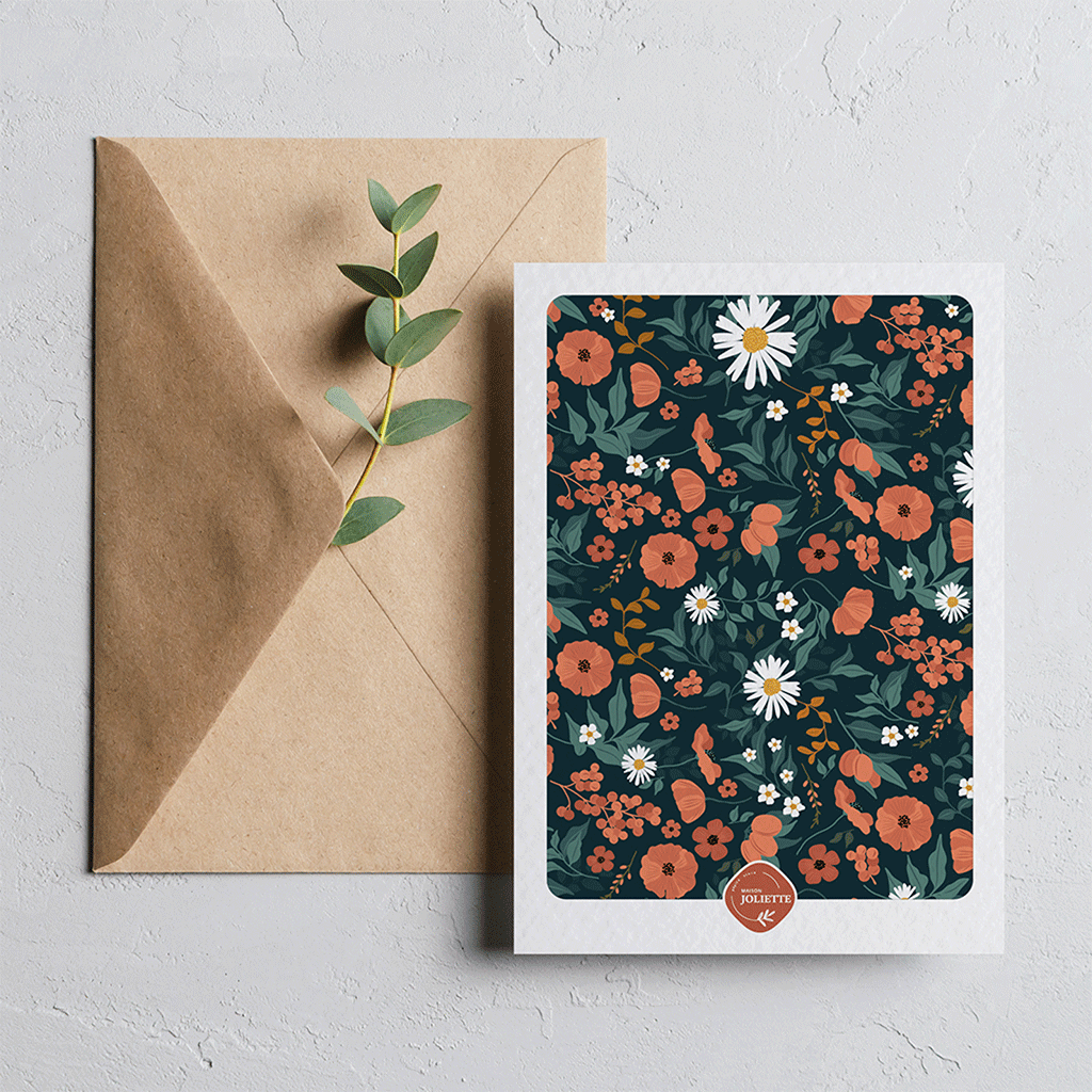 maison-joliette-jardin-botanique-postkarte-a6-mit-kraft-umschlag image 4