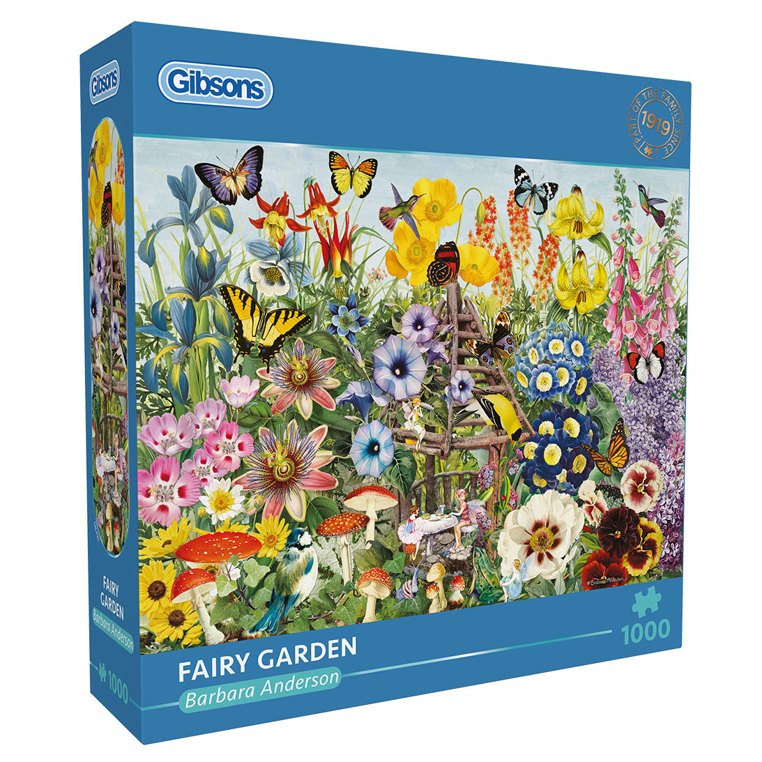 gibsons-fairy-garden-puzzle-1000-teile-gartenmotiv image 1