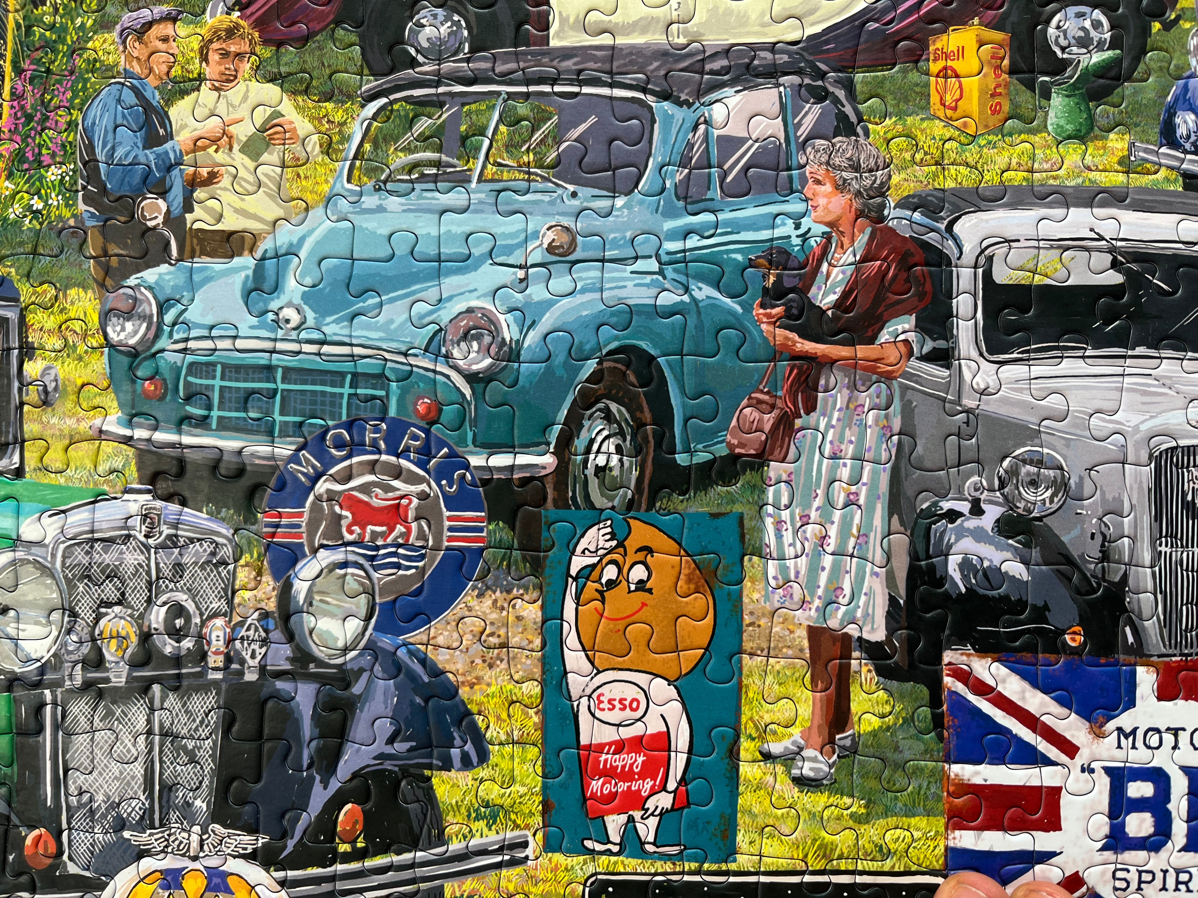 gibsons-motoring-memorabilia-1000-teile-puzzle-oldtimer image 2