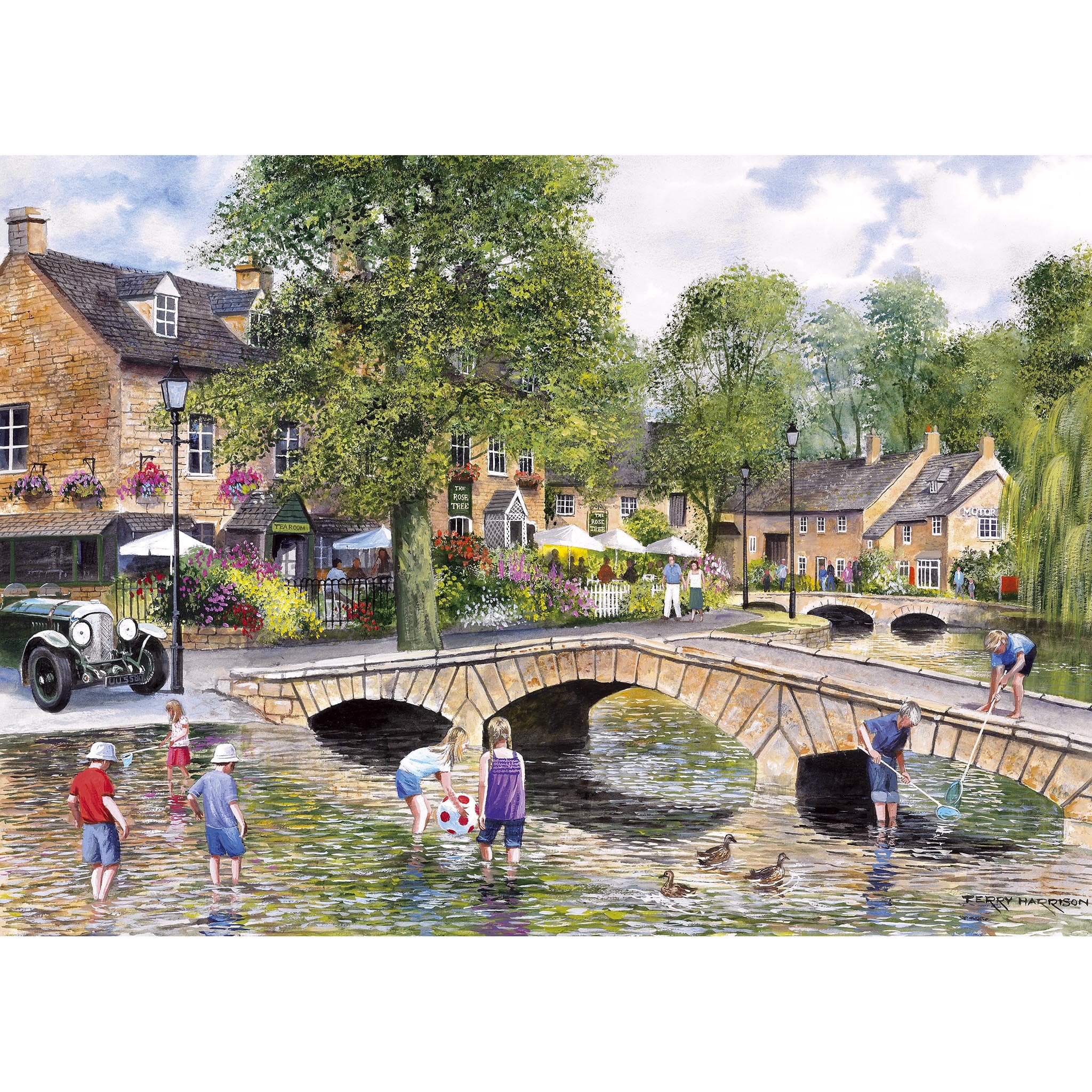 gibsons-bourton-on-the-water-puzzle-1000-teile-dorf image 5